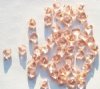 50 4x9mm Rose Wavy Disk Beads